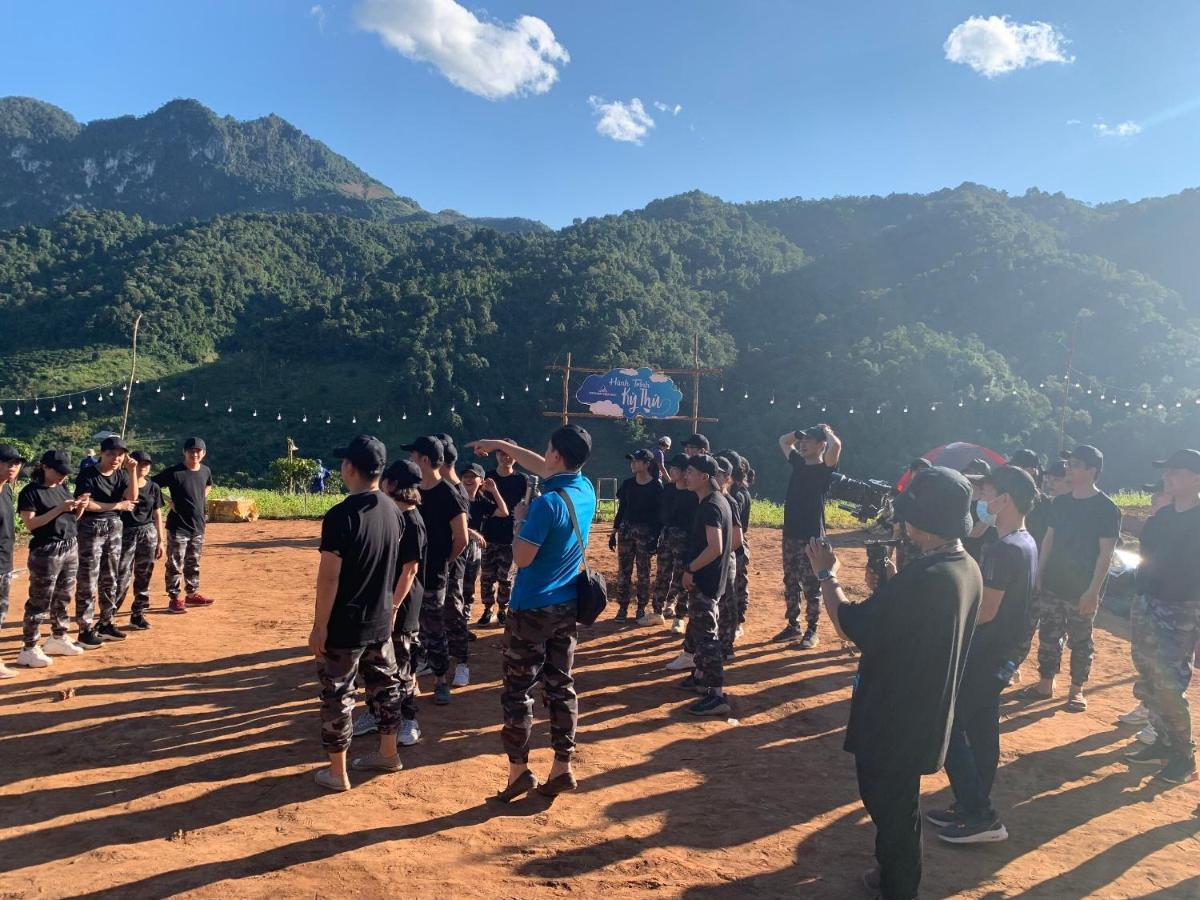 Muong Sang Farmstay Moc Chau Exteriör bild
