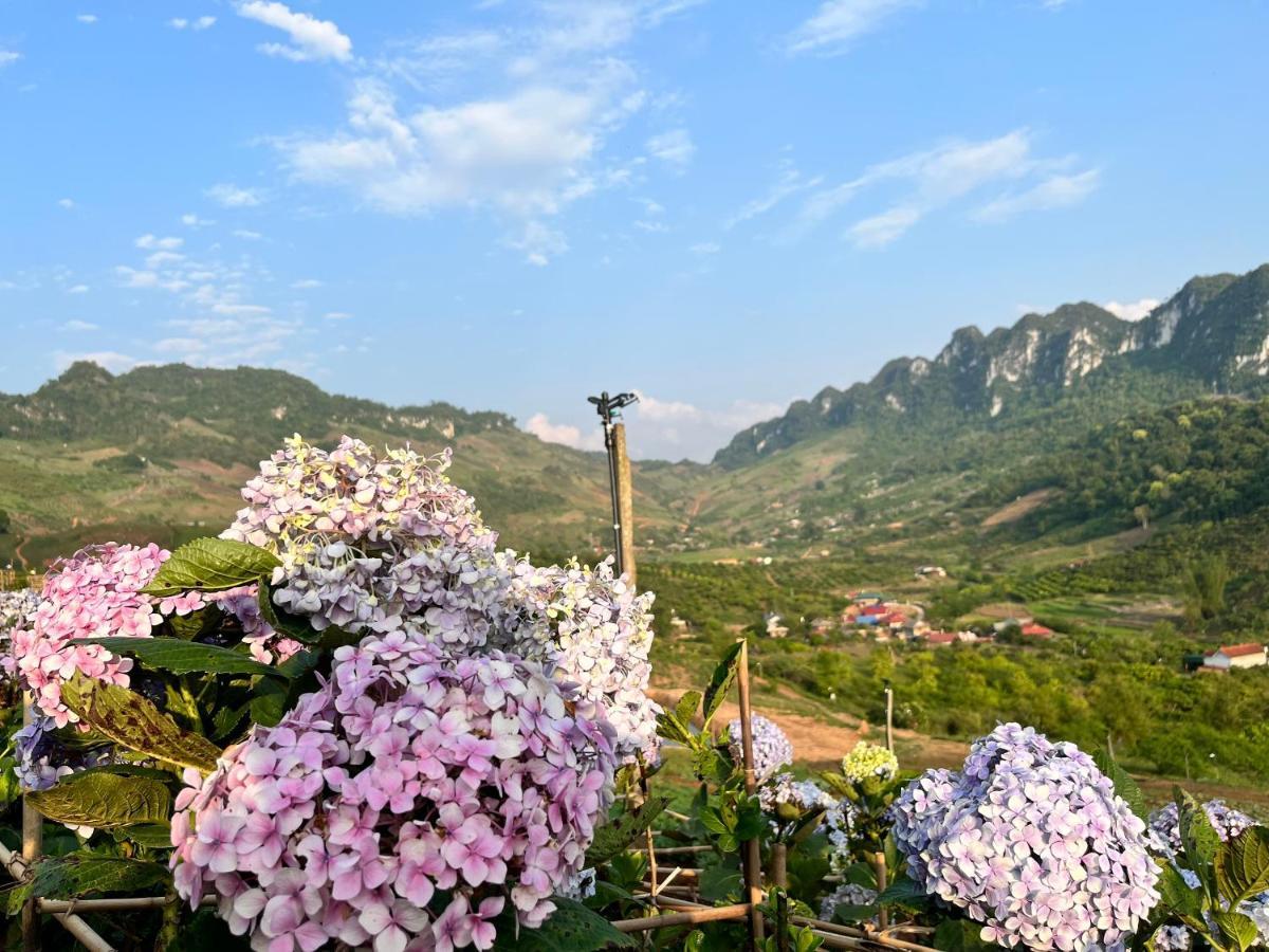 Muong Sang Farmstay Moc Chau Exteriör bild