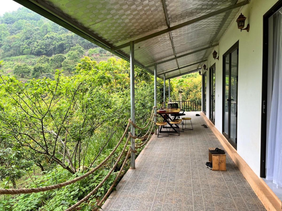 Muong Sang Farmstay Moc Chau Exteriör bild